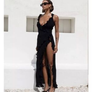Rumored “Just Like Heaven” Coverup Maxi Wrap Dress